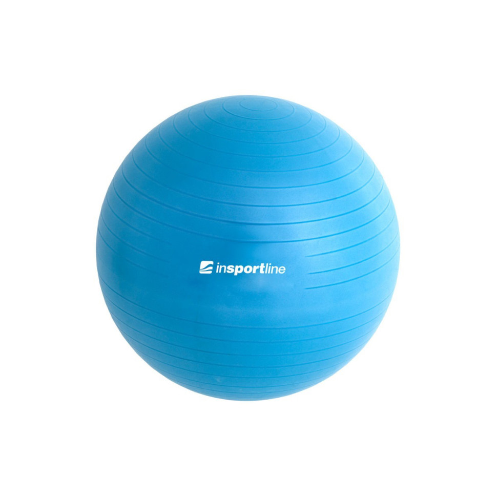 Гімнастичний м'яч (фітбол) Top Ball inSPORTline 3909-3 синій 55 см