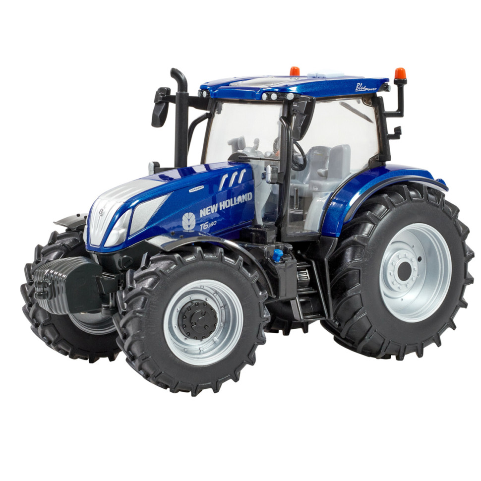 Модель Трактор New Holland T6.180 Britains 43319B Blue Power масштаб 1:32