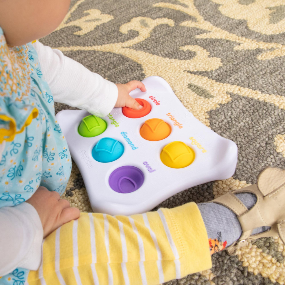Игрушка-антистресс Dimpl Duo Fat Brain Toys FA208-1 Цвет Форма Название