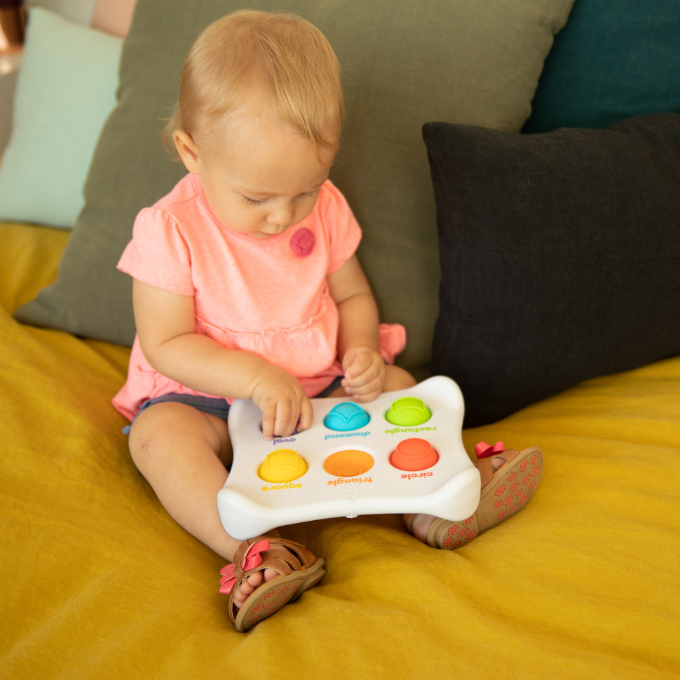 Игрушка-антистресс Dimpl Duo Fat Brain Toys FA208-1 Цвет Форма Название
