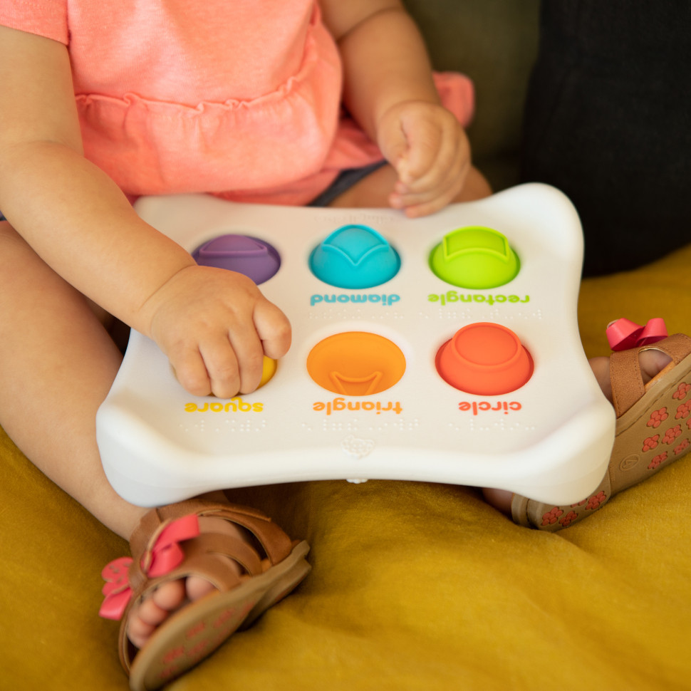 Игрушка-антистресс Dimpl Duo Fat Brain Toys FA208-1 Цвет Форма Название