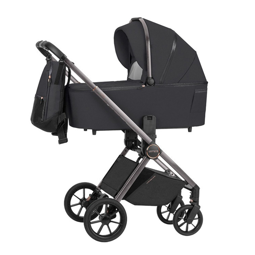 Коляска универсальная 2 в 1 Ultra CARRELLO CRL-6525 Night Black N.F.