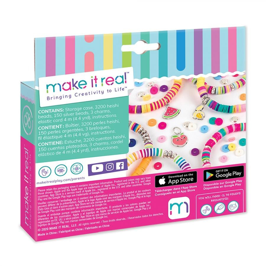 Великий набір для створення браслетів з намистинами Хейші Make it Real MR1704