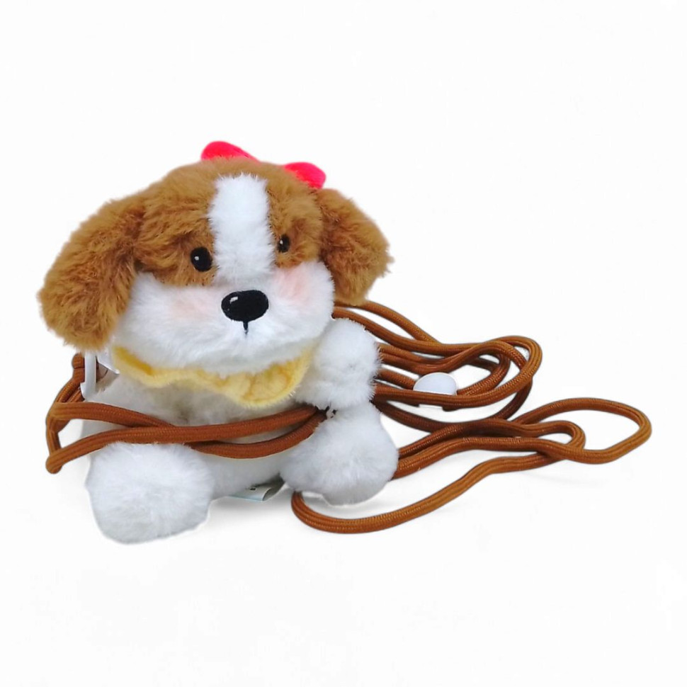 М'яка іграшка-тримач для телефону Plush and Co PLC25005(Brown) 9х8х11 см