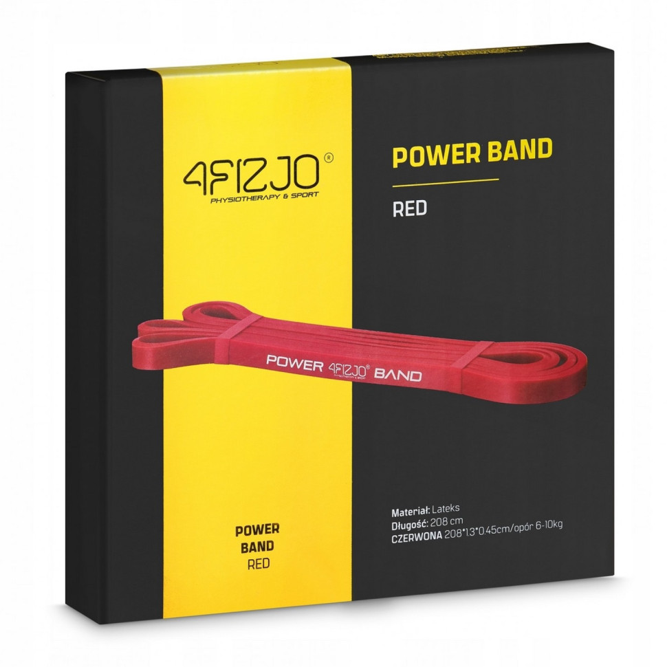 Эспандер-петля Power Band 4FIZJO 4FJ1059 13 мм 6-10 кг