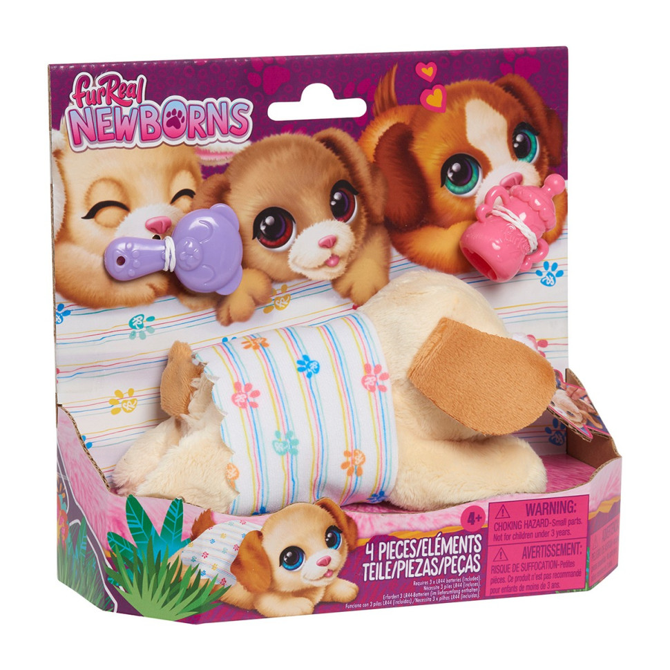 Интерактивная игрушка «Щенок» Furreal 28074 серии «Newborns»