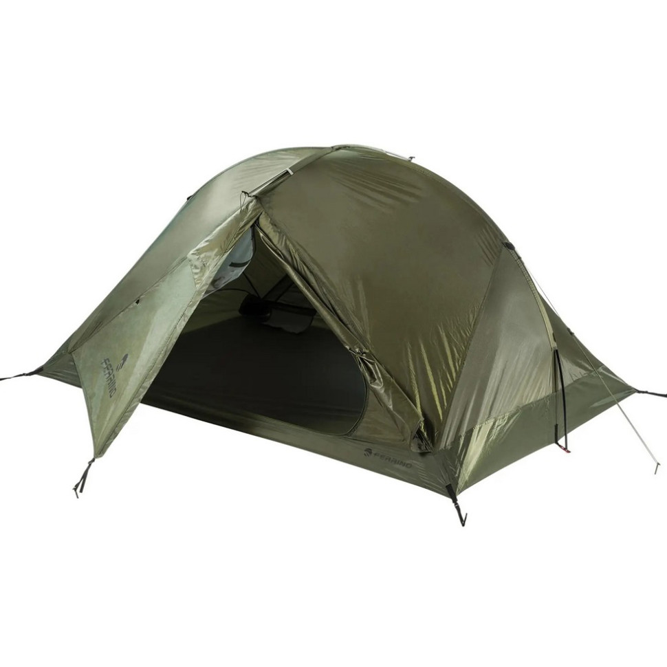 Палатка двухместная Grit 2 (91188LOOFR) Ferrino 928397 Olive Green