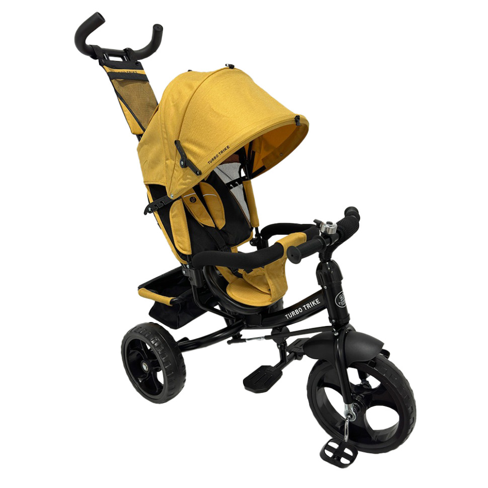Дитячий триколісний велосипед Turbotrike MT 1005-10 жовтий