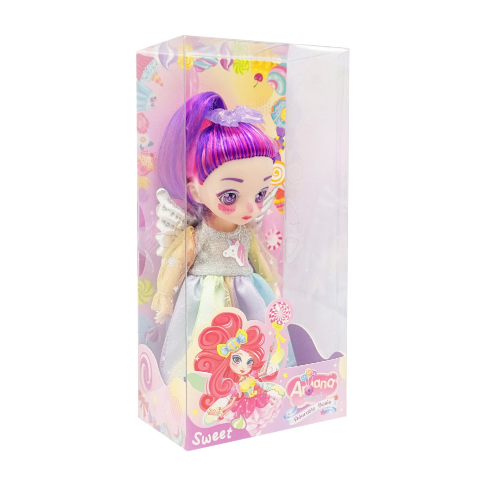 Дитяча шарнірна лялька Bambi DH2367-5 миле вбрання, розмір 16 см