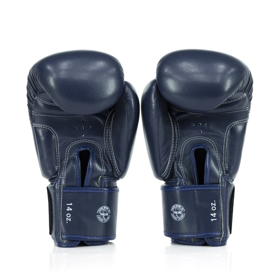 Боксерские перчатки BGV27 Fairtex BGV27_12oz_Blue 12 унций (бинты в комплекте)