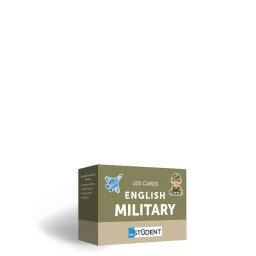 Карточки для изучения английского языка "MILITARY ENGLISH" English Student 591225983 англ-укр 105 карточек