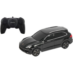 Машинка на радиоуправлении Porsche Cayenne Turbo Rastar 46100 black 1:24 