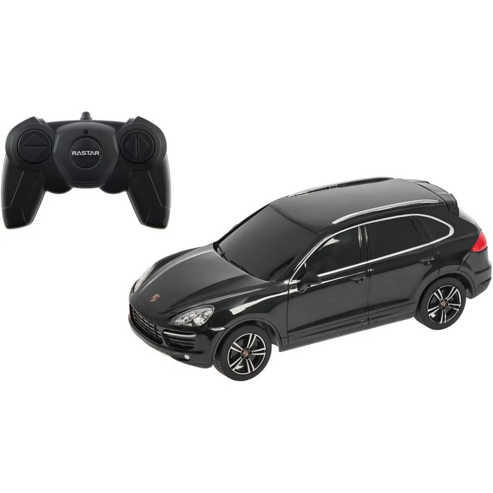 Машинка на радіокеруванні Porsche Cayenne Turbo Rastar 46100 black 1:24 