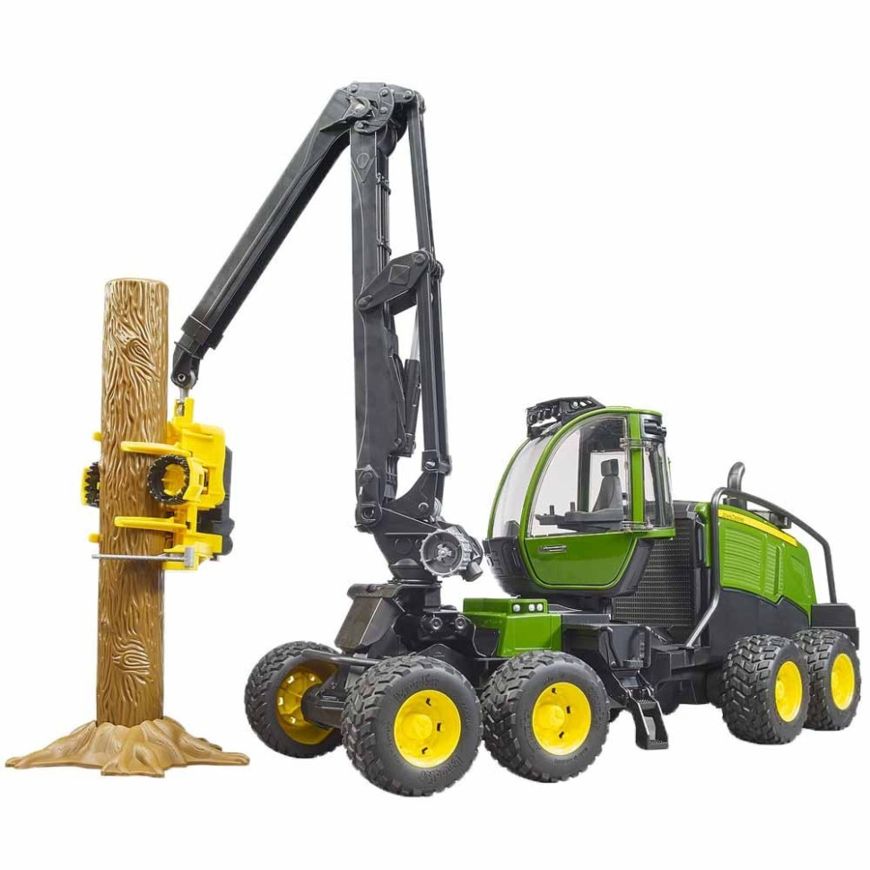 Харвестер John Deere 1270G Bruder 02135 з 1 колодою
