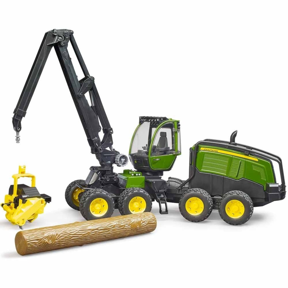 Харвестер John Deere 1270G Bruder 02135 з 1 колодою