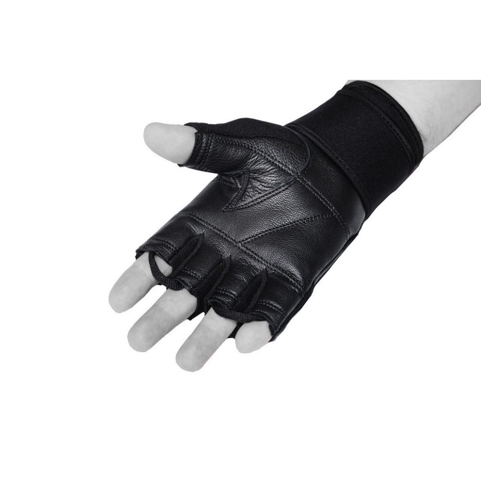 Перчатки для фитнеса PowerPlay PP_1064_M_Black, Черные, M