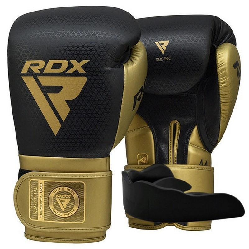 Боксерські рукавиці Mark pro sparring tri lira 2 RDX Inc Limited BGM-PSTL2G-14OZ 14 унцій (капа в комплекті)