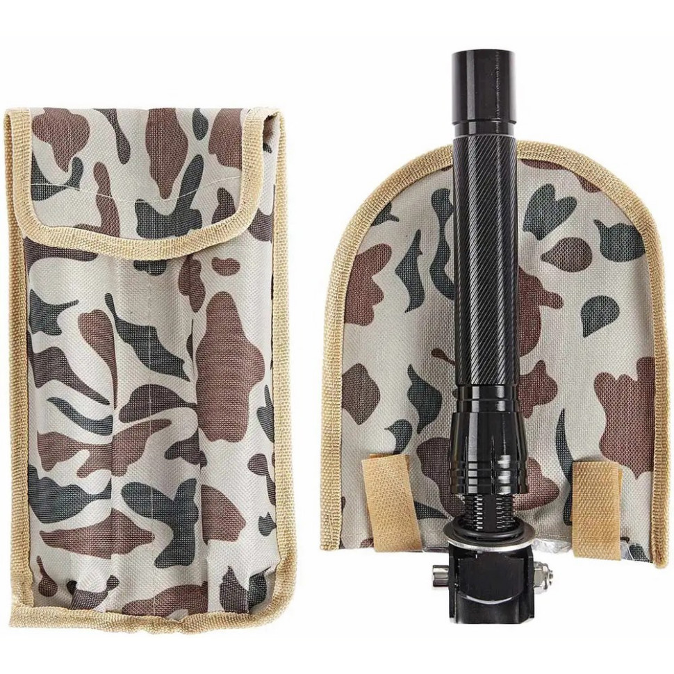 Лопата туристична Mole Skif Plus D14-31x, чорний