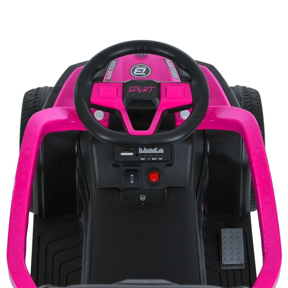 Дитячий квадроцикл-толокар 3 в 1 Bambi Racer M 6126EBLR-8 до 23 кг