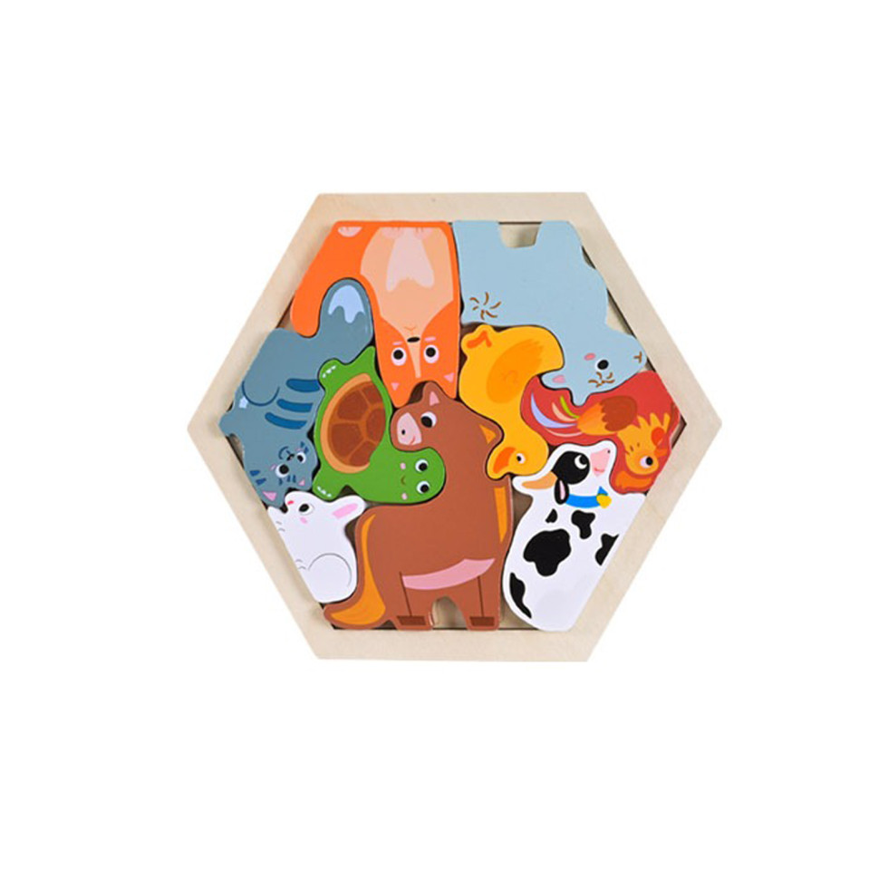 Детский деревянный пазл вкладыш
