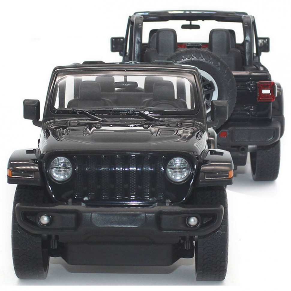 Машинка на радіокеруванні JEEP Wrangler Rubicon Rastar 79460(Black) чорний, 1:14