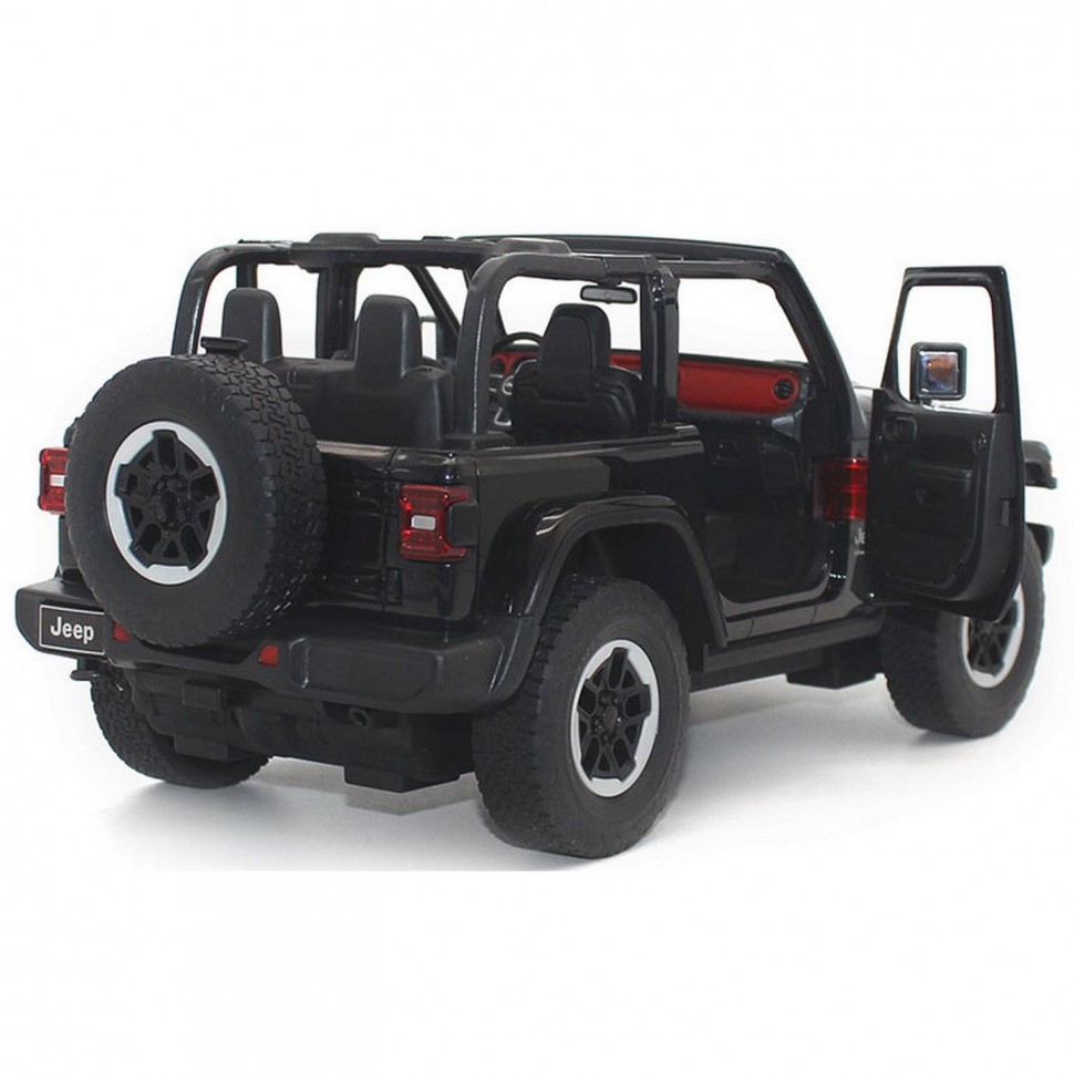 Машинка на радіокеруванні JEEP Wrangler Rubicon Rastar 79460(Black) чорний, 1:14