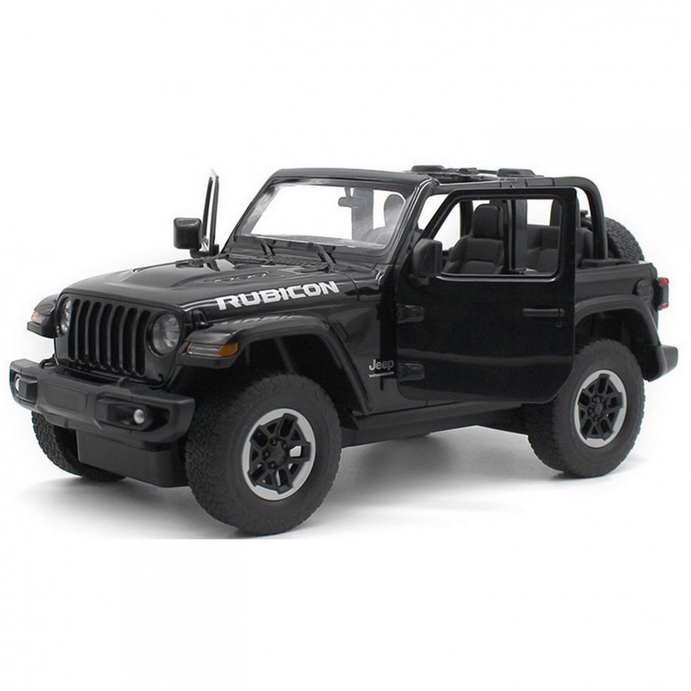 Машинка на радіокеруванні JEEP Wrangler Rubicon Rastar 79460(Black) чорний, 1:14