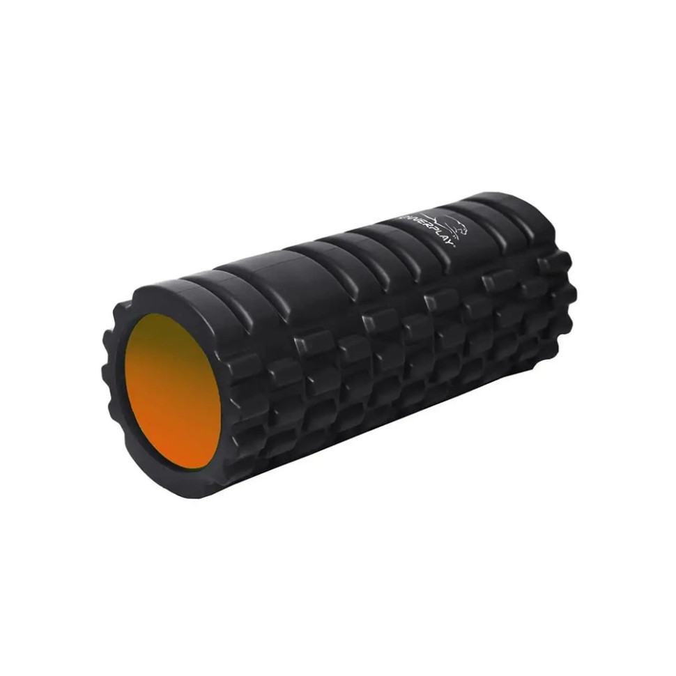 Массажний ролик PowerPlay PP_4025_Black/Orange