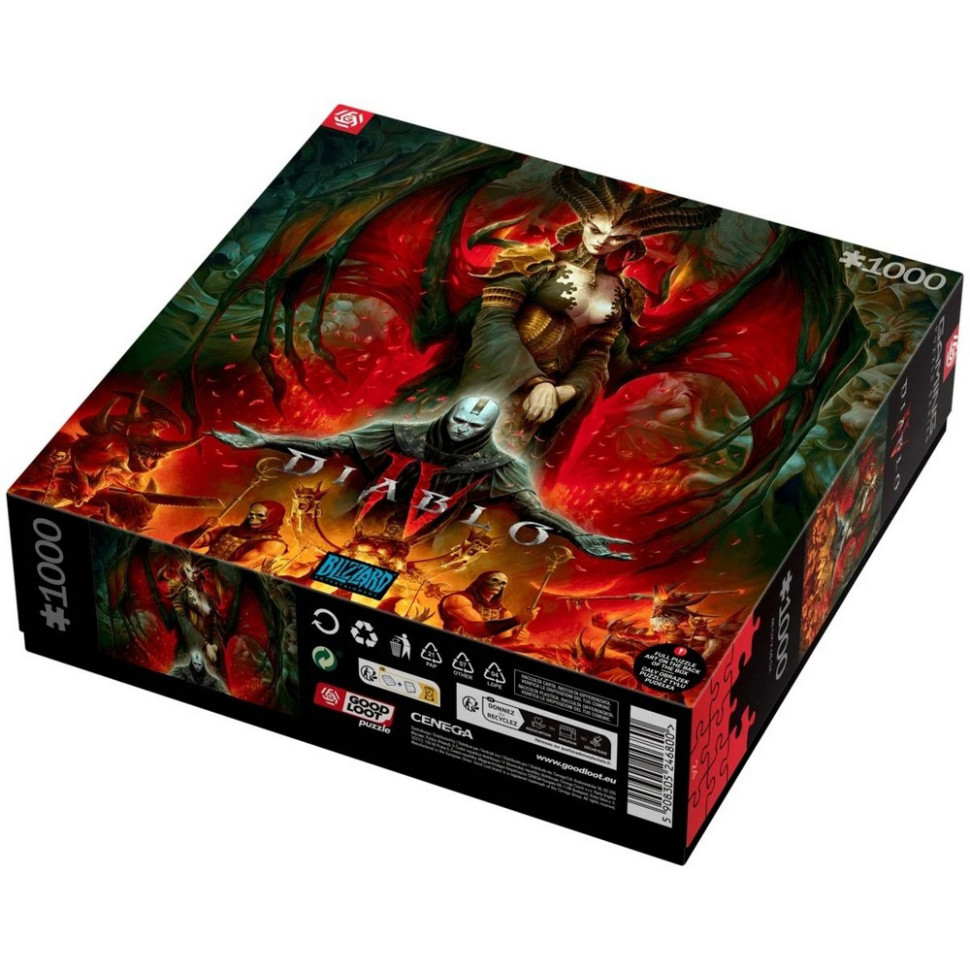 Пазл класичний Diablo IV Lilith Composition GoodLoot 5908305246800, 1000 елементів