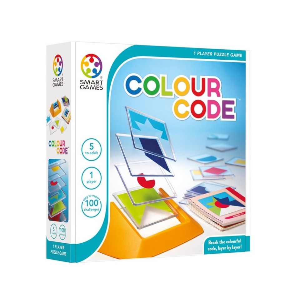 Гра-головоломка Колір код Smart Games SG 090, 100 завдань