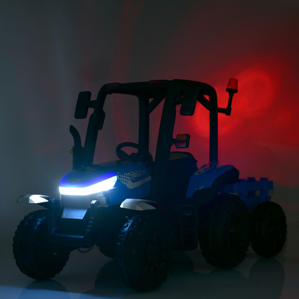Дитячий електромобіль Трактор Bambi Racer M 4844EBLR-4 до 30 кг
