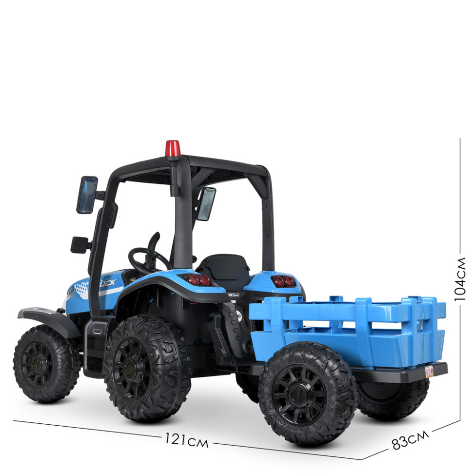 Дитячий електромобіль Трактор Bambi Racer M 4844EBLR-4 до 30 кг