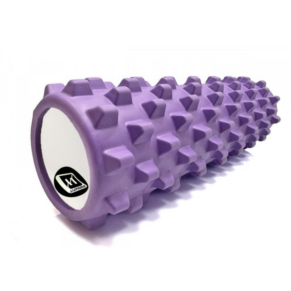 Массажный ролик Grid Roller PRO EasyFit EF-2029-V 45 см, Фиолетовый
