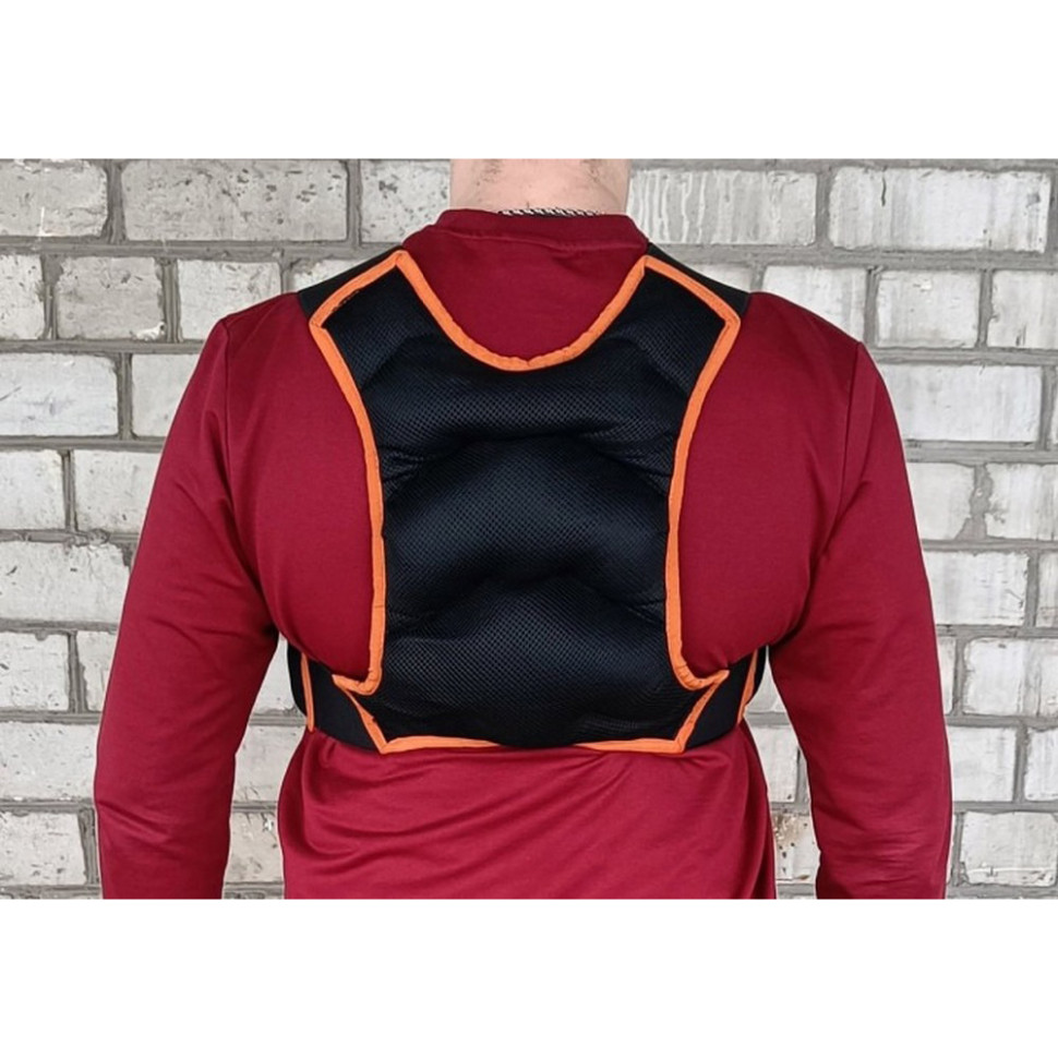Жилет-утяжелитель JetPack EasyFit EF-JP-0010, 10 кг, с металлическими шариками