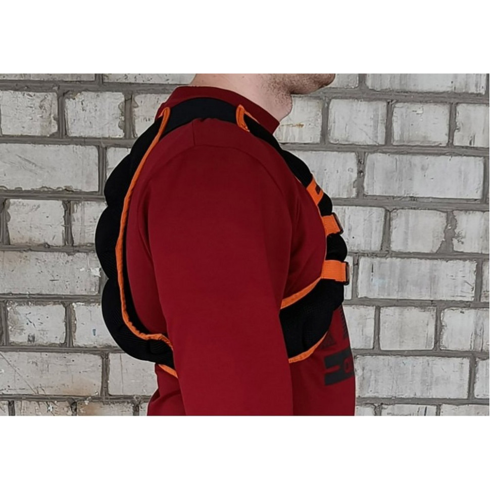 Жилет-утяжелитель JetPack EasyFit EF-JP-0010, 10 кг, с металлическими шариками