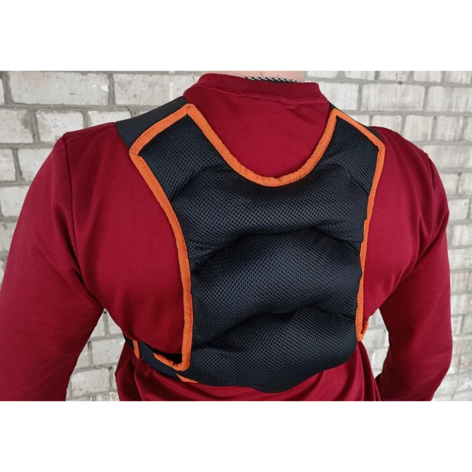 Жилет-утяжелитель JetPack EasyFit EF-JP-0010, 10 кг, с металлическими шариками
