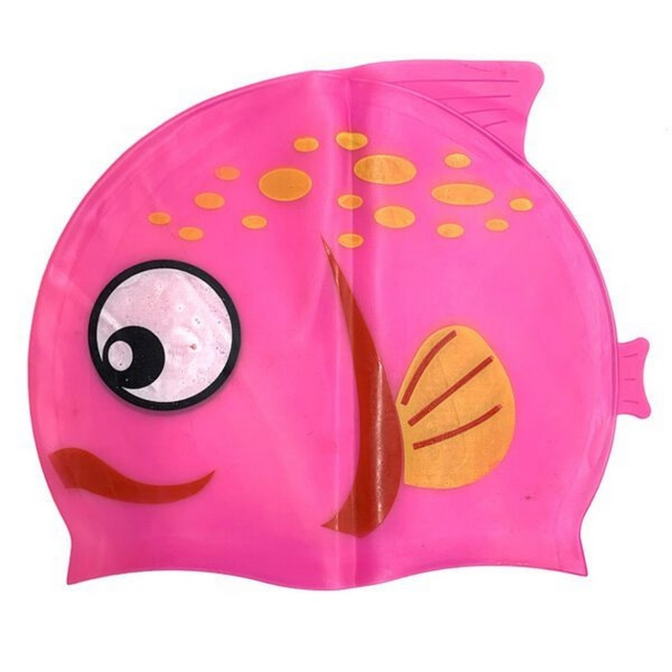 Шапочка для плавання дитяча Fish Newt NE-SW-390-P, рожева