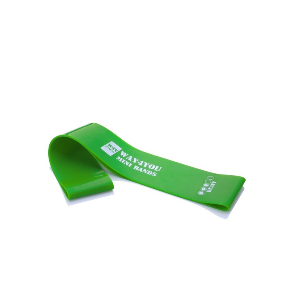 Еспандер для ніг Mini Bands Way4you w40013 Зелений 2,25 - 6 кг