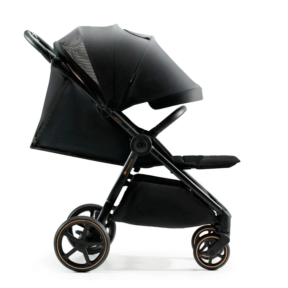 Детская прогулочная коляска Mitzy Ink Black Kinderkraft KSMITZ00BLK0000