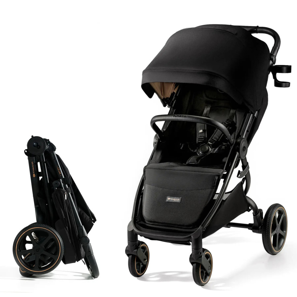 Детская прогулочная коляска Mitzy Ink Black Kinderkraft KSMITZ00BLK0000
