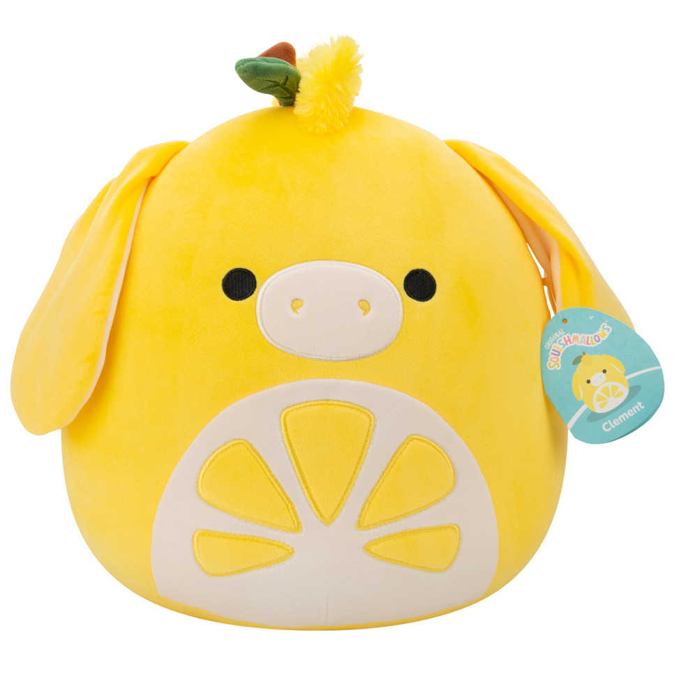 М'яка іграшка Ослик-лимончик Клемент Squishmallows SQCR07968, 30 см