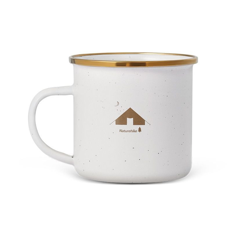 Кружка эмалированная Naturehike CNK2300CW013 6976023923272 белый 350 мл