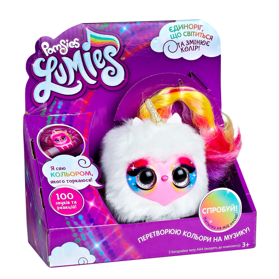 Игровой Набор С Интерактивным Единорогом Pomsies Lumies - Пикси Pomsies 02248-P