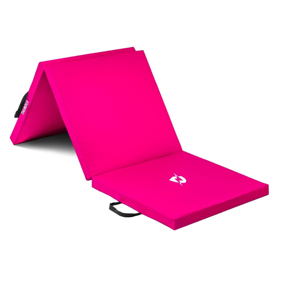 Мат гимнастический складной MG-02 Thunder MG-02-PINK 180 х 60 х 5 см