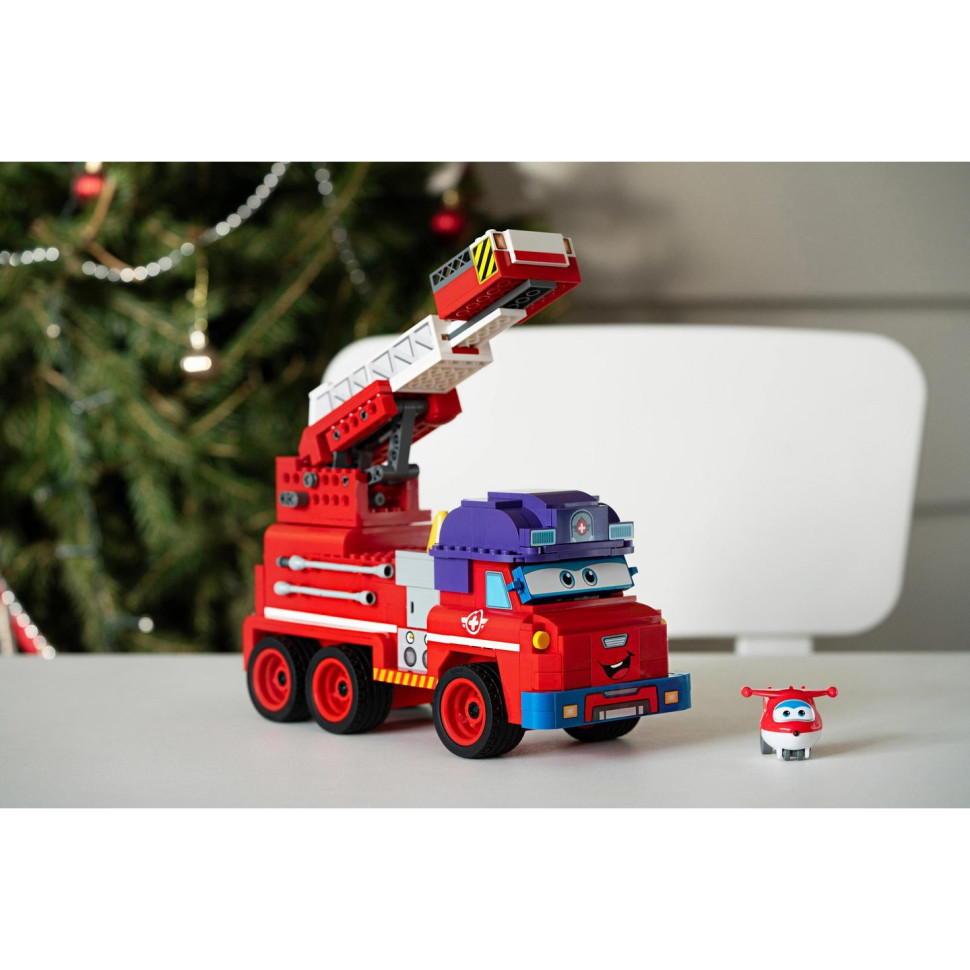 Конструктор Super Wings Small Blocks Buildable Vehicle Set Sparky, Спаркі EU385011