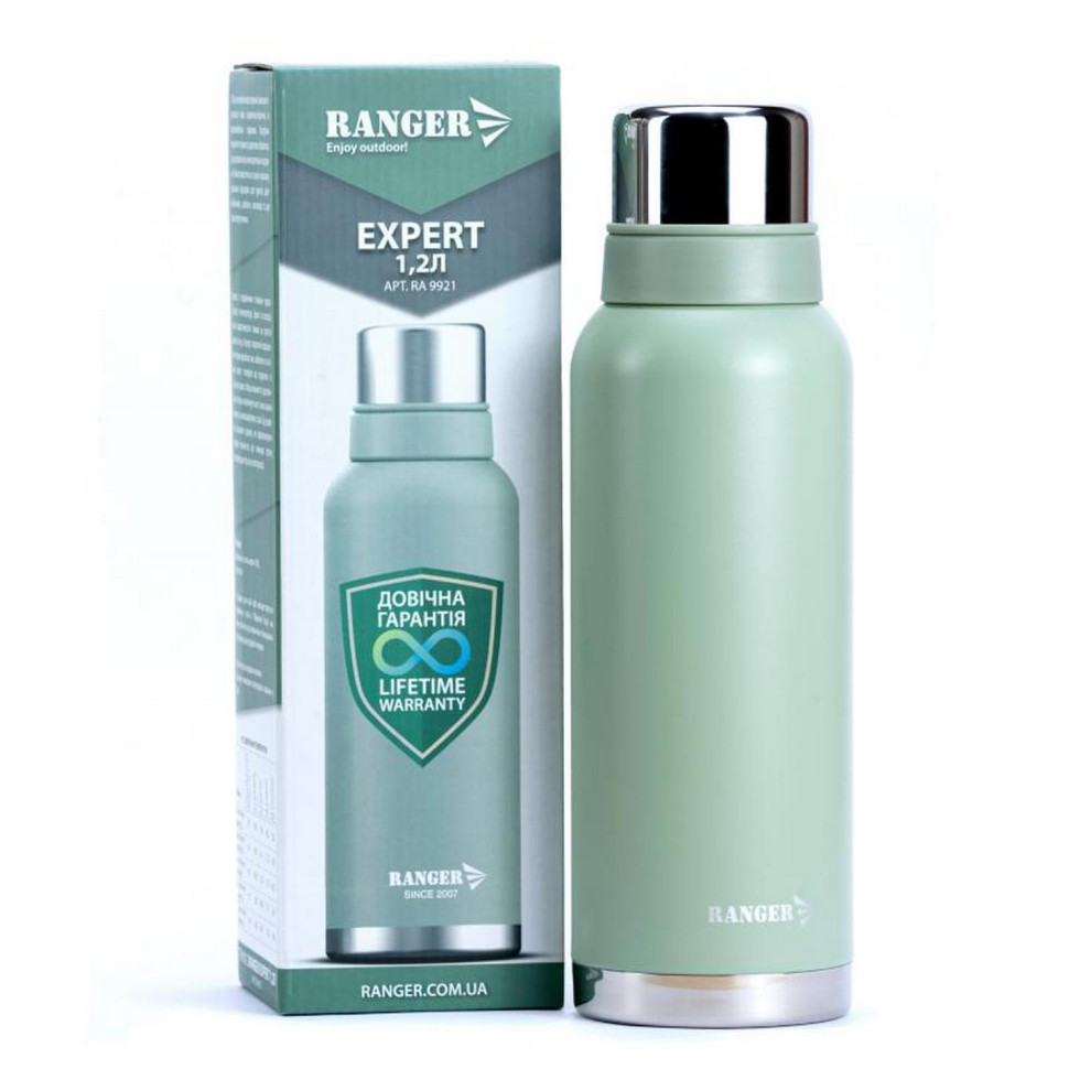 Термос Ranger Expert 1,2 л оливковий RA 9921
