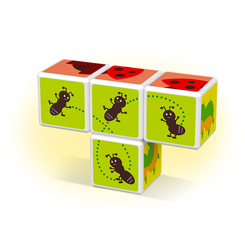 Geomag MAGICUBE Insects | Магнітні кубики Комахи 121MC