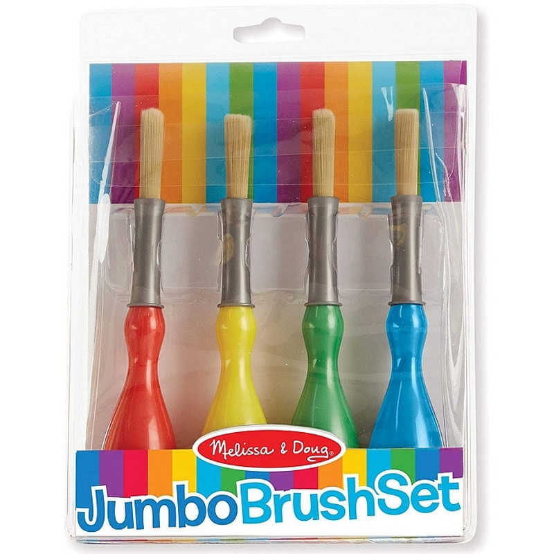 Детский набор толстых кисточек Melissa&Doug MD14118, 4 штуки