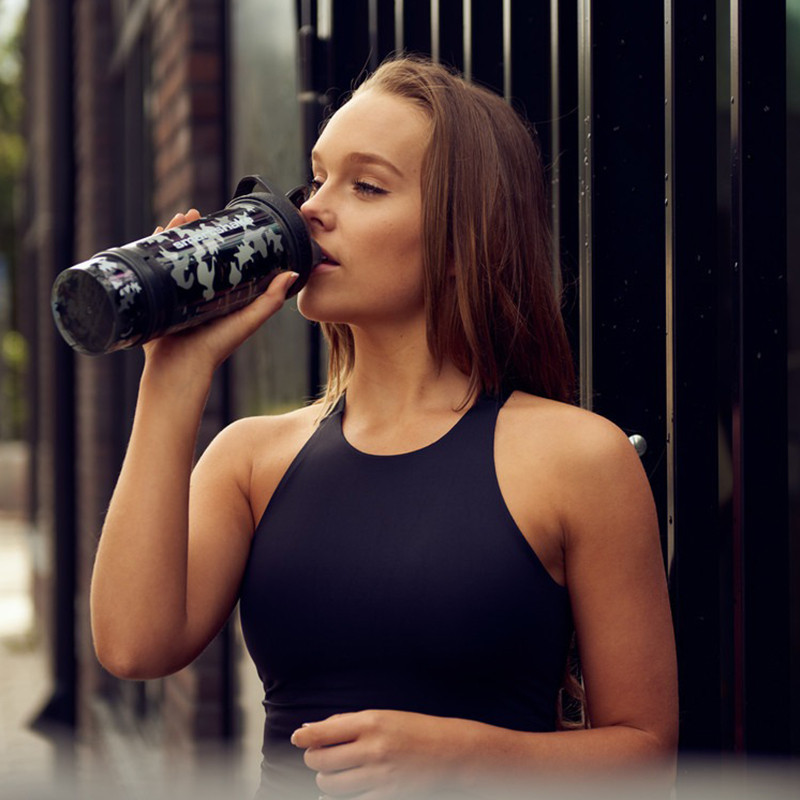 Шейкер спортивный Revive SmartShake 13075501 Camo Black 750 мл