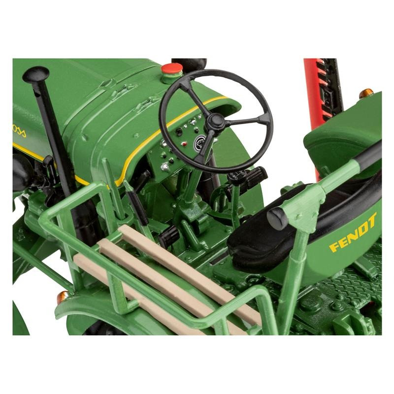 Сборная модель Трактор Fendt F20 «Dieselro?» Revell RVL-67822 уровень 2, масштаб 1:24